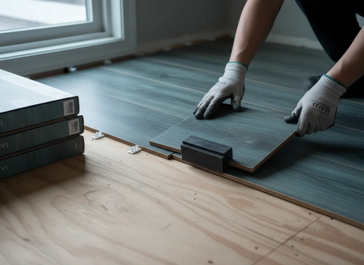 Luxury Vinyl Plank Installation company in Alborn, MN